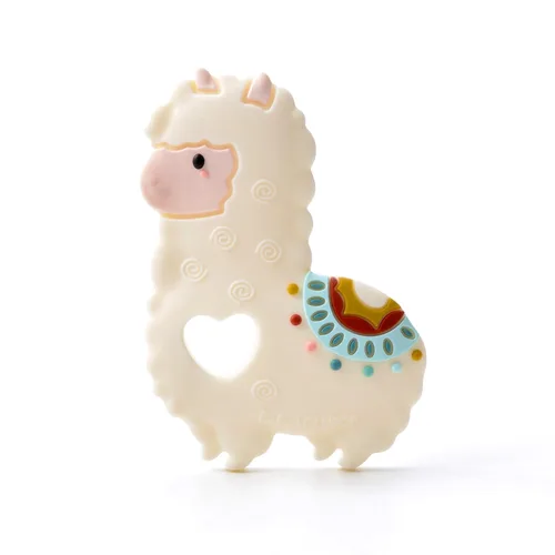 Miniatura 4 de Loulou Lollipop Mordedor de silicona para dentición bebé niño y niña - Taco