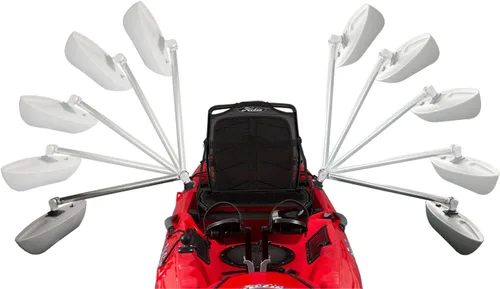Miniatura 2 de Brocraft Elevador de kayak/estabilizador de kayak/sistema estabilizador de kayak y canoa para sistema de pista de kayak/estabilizador de canoa