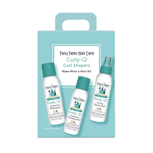 Miniatura 12 de Fairy Tales Curly Q - Champú hidratante para niños de 12 onzas y acondicionador de 8 onzas, sin parabenos, sulfatos, gluten y nueces, para todos