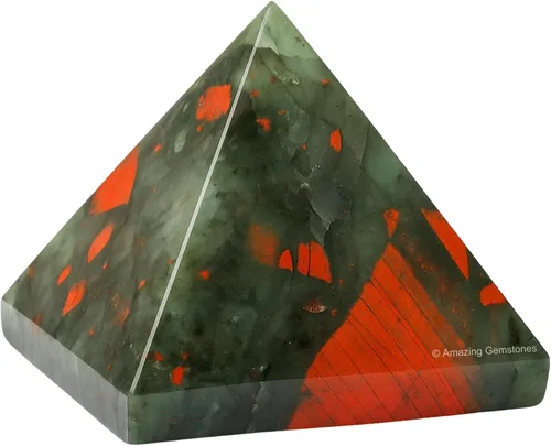 Miniatura 9 de Piedras Curativas de Cristal de Pirámide de Cuarzo Claro de Amazing Gemstone - Figura de Gran Pirámide de 2" de Piedra Natural para Meditación