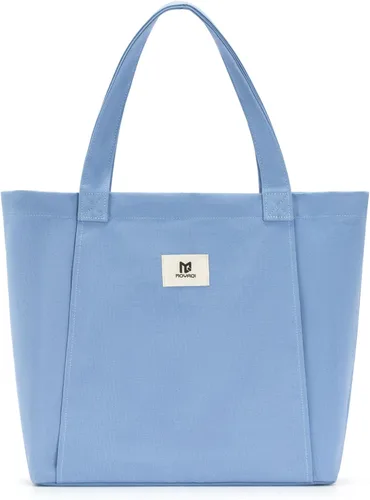Miniatura 2 de Bolsa de hombro con bolsillo para transportar esterilla de yoga Moyaqi de lona, bolsa de transporte para oficina, entrenamiento, pilates, viaje