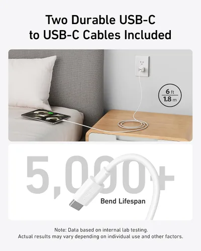 Miniatura 4 de Anker Bloque de cargador USB C, 20 W PIQ 3.0 de carga rápida compacta para iPhone 17/16/15 y más series, Galaxy, Pixel 4/3, iPad