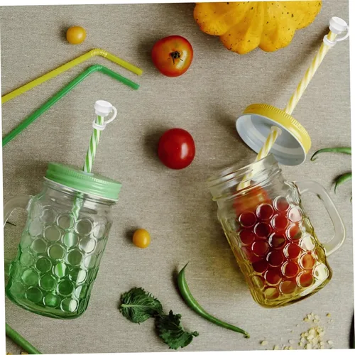 Miniatura 8 de FRCOLOR Juego de 12 tapones de silicona para popotes y cepillos de limpieza, vasos compatibles de silicona de grado alimenticio para uso en vasos