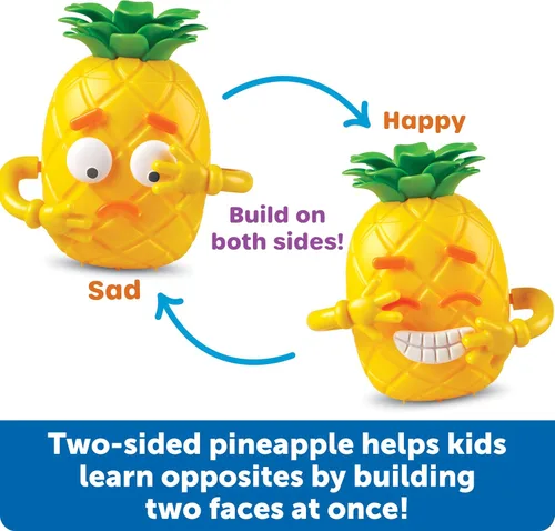Miniatura 5 de Learning Resources Big Feelings Pineapple Deluxe Set - Juguetes de motricidad fina, herramientas de regulación de habilidades socioemocionales