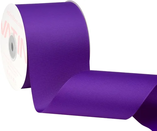 Miniatura 139 de Vatin - Rollo de cinta de grogrén, rollos de 25-50 yardas, perfecto para decoración de bodas, coronas, baby showers, envolturas de paquete de regalo