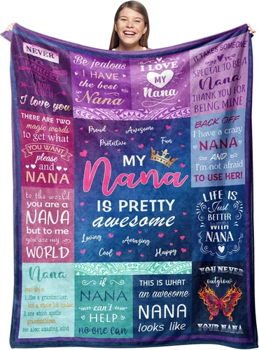 Miniatura 11 de Regalos de Tía de Sobrina Manta, La Mejor Tía de Todos los Tiempos Manta de 50"x60", Regalos del Día de la Madre Navidad Cumpleaños para Tía