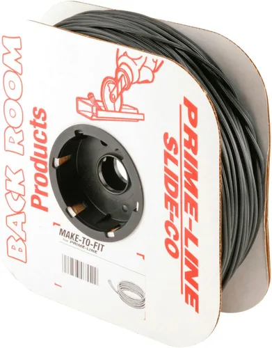 Miniatura 15 de Prime-Line P 7551 - Estriado de vinilo para retenedor de pantalla, 0.12 pulgadas, redondo, negro, 250 pies (1 rollo)