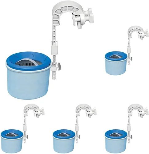 Miniatura 10 de Intex Deluxe Limpiador automático de superficie para piscina montado en pared - 800 GPH+