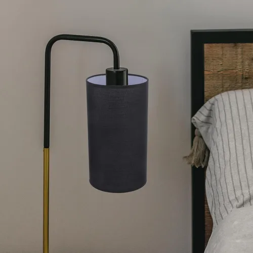 Miniatura 2 de Angoily Pantalla de lámpara de repuesto para lámpara de mesa, luz de pie de 9.84 x 5.51 x 5.51 pulgadas, pantalla de tambor de tela, cubierta