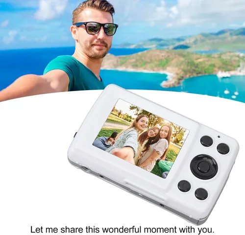 Miniatura 2 de Cámara digital FHD 1080P para niños, 2.4 16MP 16X Zoom digital con enfoque automático, cámara para niños, mini cámaras para selfie para niños