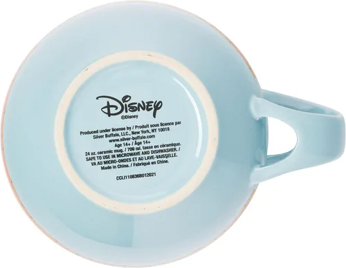 Miniatura 7 de Silver Buffalo Lilo and Stitch With Scrump Ohana Means Family - Juego de cucharas de cerámica para sopa, 24 onzas Lilo & Stitch: Ohana Means Family