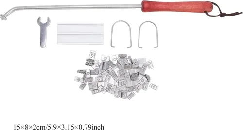 Miniatura 3 de CHICIRIS Hierro de marca de carne para barbacoa, hierro de marca personalizado de acero inoxidable con letras intercambiables para hamburguesa