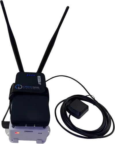 Stratux ADS-B Receptor de doble banda para aviación meteorológica y tráfico - WAAS GPS externo, AHRS, paquete de baterías, montaje de succión,