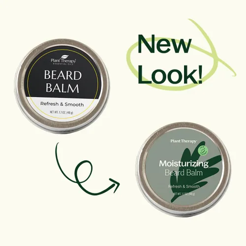 Miniatura 6 de Plant Therapy Hair Therapy Refresh & Smooth - Bálsamo para barba de 1.7 onzas, hidratante y rejuvenecedor, suaviza y suaviza tu barba con manteca