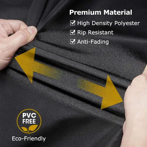 Miniatura 6 de Funda plegable impermeable para carro, protección resistente para carrito de jardín (38 x 22 x 20 pulgadas)