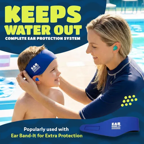 Miniatura 3 de Earvolution Putty Buddies Tapones para los oídos para nadar y bañarse, inventados por médicos, fabricados en Estados Unidos, tapones de silicona