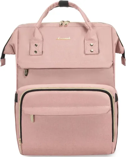 Miniatura 12 de LOVEVOOK Mochila universitaria para laptop, mochila de viaje de 15.6 pulgadas para la universidad, mochila de trabajo impermeable para mujer