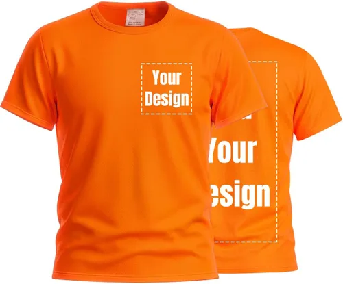 Miniatura 8 de Camiseta Hi Vis con tira reflectante de alta visibilidad, camisetas de seguridad personalizadas para tu logotipo, camisas de trabajo al aire libre