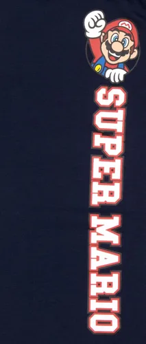 Miniatura 6 de Nintendo Super Mario - Juego de 2 piezas de camiseta de manga larga para niños y pantalones deportivos, paquete de 2 unidades para niños y niños