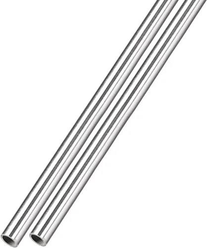 Miniatura 15 de METALLIXITY Tubo de acero inoxidable 304 (0.126 in de diámetro x 0.017 in de pared T x 11.811 in de largo), 2 piezas, tubo recto - para muebles