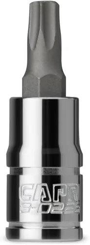 Miniatura 19 de Capri Tools T6 Star Bit Socket, unidad de 1/4 pulgadas