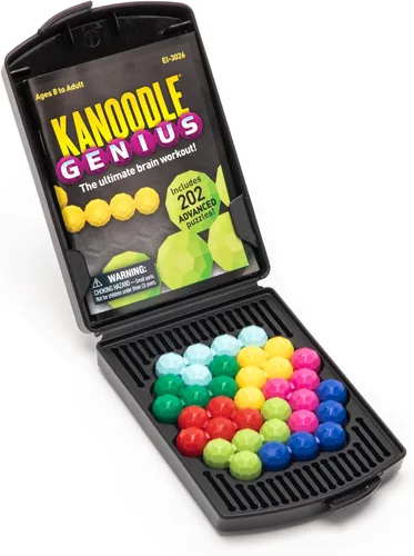 Miniatura 8 de Educational Insights Kanoodle Genius Juego de Rompecabezas 3D para Cerebro y Desafíos Intelectuales para Adultos, Adolescentes y Niños, Más de 200