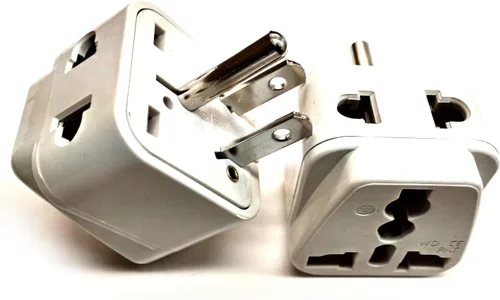Miniatura 17 de Adaptador de corriente universal internacional convertidor de punta de enchufe - Convertir Europa, EU/UK/CN/AU a Estados Unidos - Ideal
