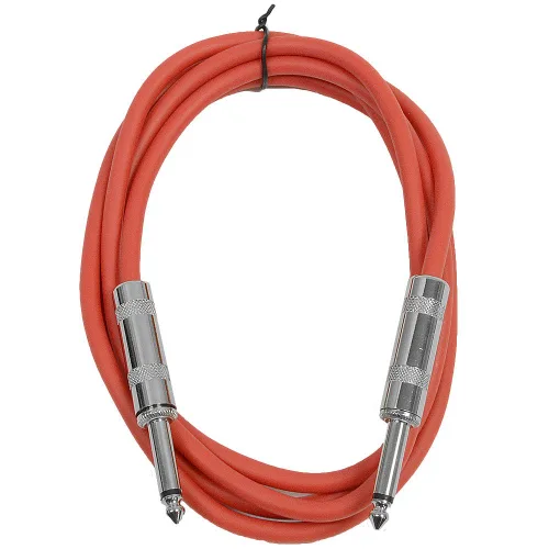 Miniatura 27 de Seismic Audio - SASTSX-2 - Cable TS de 2 pies de 1/4" para guitarra, instrumento o conexión, color púrpura