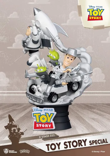 Miniatura 5 de Beast Kingdom Toy Story: Estatua de la serie Ds-032 de Woody & Buzz Deluxe Galaxy Version Ds-032