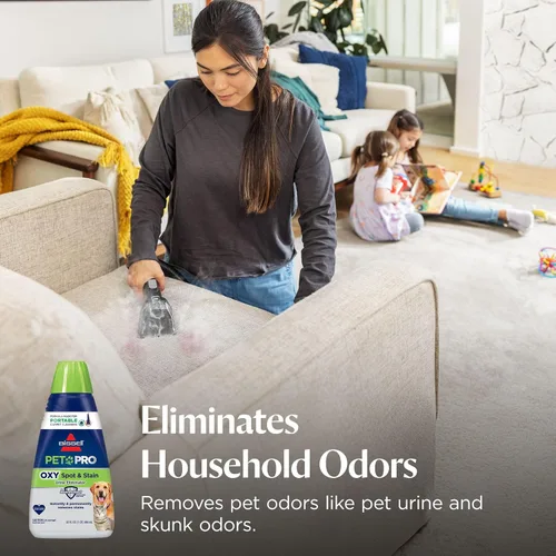 Miniatura 5 de Bissell PET PRO OXY - Fórmula de manchas y manchas para limpiadores portátiles de alfombras, 32 onzas, 2034