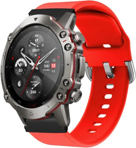 Miniatura 9 de Correas de reloj Amazfit Falcon para mujeres y hombres, correas de repuesto de silicona ajustables y duraderas para reloj inteligente Amazfit Falcon