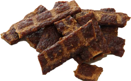 Miniatura 2 de Walk About Pet, WA10016, golosinas de carne seca para perros, sin granos, sin gluten, proteína de fuente única, receta de cocodrilo, bolsa