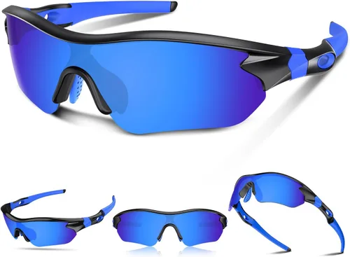 Miniatura 25 de Gafas de sol deportivas polarizadas para hombres y mujeres, jóvenes, béisbol, correr, pesca, tenis, golf, ciclismo, conducción, motor TAC UV400 TR90