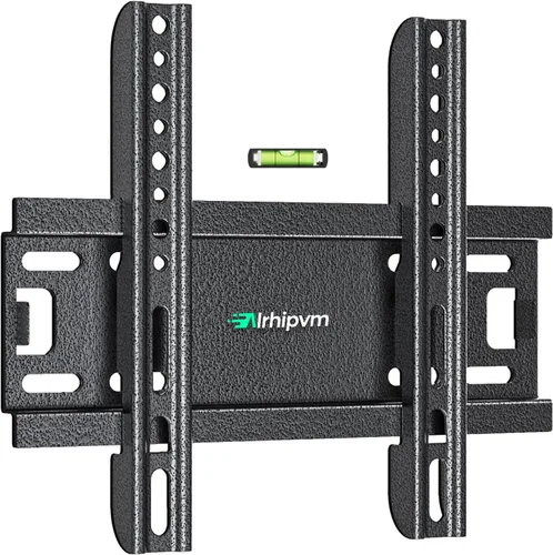 Miniatura 8 de Soporte fijo de pared para televisores de pantalla plana de 14 a 43 pulgadas, soporte de montaje de TV de perfil bajo que soporta 55 libras, soporte