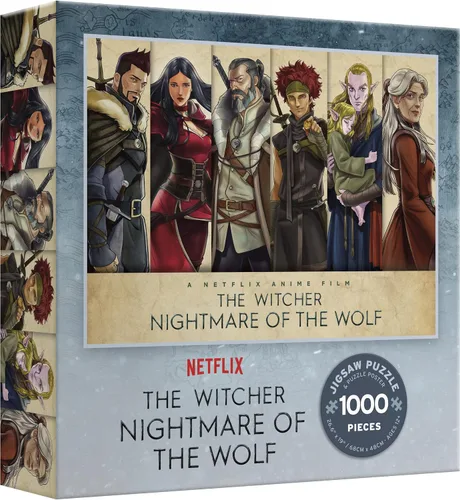 Miniatura 3 de Ceaco - Netflix - The Witcher - Witcher Woods Animation - Rompecabezas de 1000 piezas