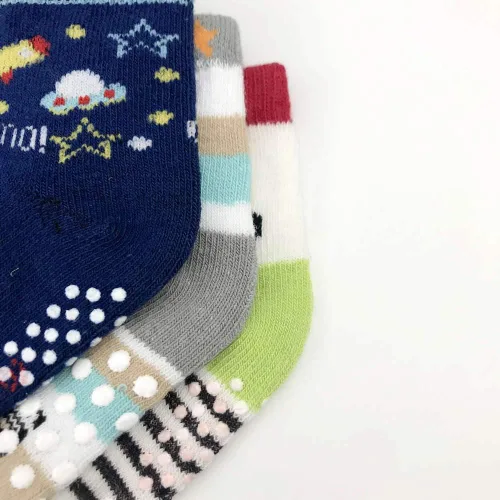 Miniatura 7 de WAFUNNE 20 pares de calcetines de bebé al por mayor para bebés, niños pequeños, niños, niños (patrón al azar)