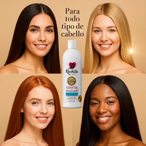 Miniatura 8 de New Brazilian Keratin Chocolate Treatment Kachita Spell 16 fl oz 16.0 fl oz - Alisado del cabello fabricado en Estados Unidos