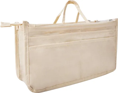 Miniatura 22 de Bolso de mano estilo cartera de Vercord para mujer con organizador incorporado, estampado bien definido, con manijas y cremallera, tamaño 2