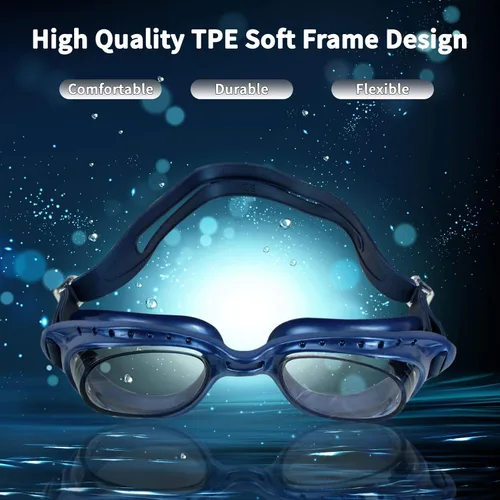 Miniatura 7 de Water Gear Gafas de natación antivaho Elite Transparente/Azul