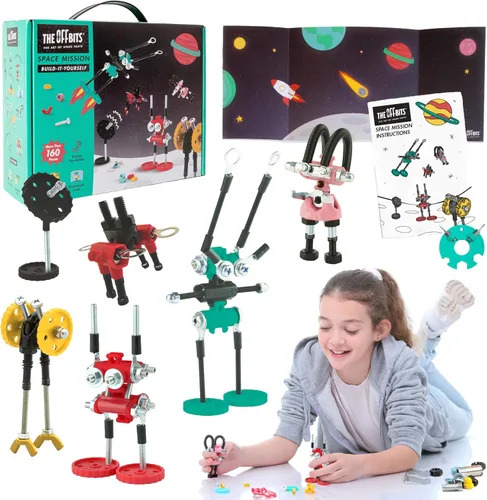 Miniatura 12 de The Off Bits Juguetes educativos STEM para mayores de 6 años: juegos de construcción de juguetes robot, kit de ingeniería 3 en 1 para niños y niñas