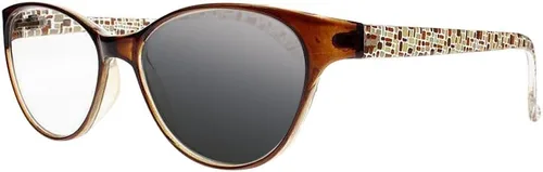 Miniatura 7 de Estilo retro 3 colores diseñador ojo de gato transición fotocromática gafas de sol de lectura Negro