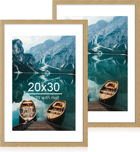 Miniatura 158 de Hongkee - Juego de 2 marcos de fotos, HK042515-MD5.5X8.5-BK(2PK)