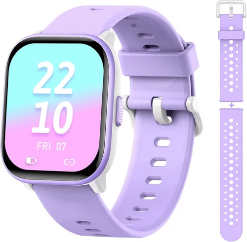 Miniatura 8 de meoonley Reloj para niñas y niños con impermeabilidad IP68, reloj para niñas con 19 modos deportivos, seguimiento del sueño, podómetro, cronómetro