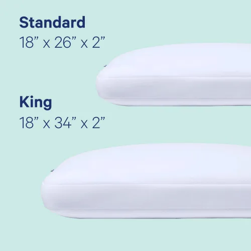 Miniatura 5 de Almohada Casper Hybrid para dormir, estándar, blanca