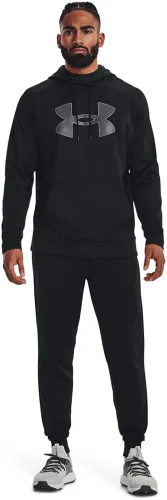 Miniatura 4 de Under Armour Sudadera con capucha de vellón ArmourFleece con logotipo grande para hombre