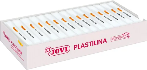 Miniatura 8 de Jovi - Paquete de plastilina, masa reutilizable que nunca se seca, 15 barras de 5.29 onzas cada una en color negro, total de 5 libras, no tóxica