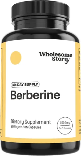 Miniatura 9 de Suplemento de Berberina 1500mg Berberina 500mg por cápsula 97% de pureza estandarizada Apoya perfiles metabólicos y equilibrio hormonal 270