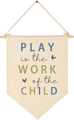 Miniatura 96 de Twinkle Twinkle Little Star - Bandera colgante de lona para pared, regalo para bebé, niños, guardería, habitación de niños, sala de juegos, pancarta