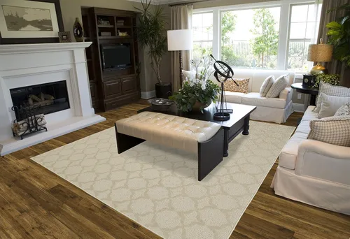 Miniatura 176 de Garland Rug Sparta - Alfombra antideslizante de polipropileno de 2 pies x 12 pies, color negro, ideal para salas de estar y pasillos, elegante