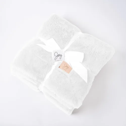 Miniatura 14 de Joy Blankets Manta de Tiro de Piel Sintética – Ultra Suave, Acogedora y Cálida Manta de Lujo – Lavable a Máquina, Regalo de Decoración del Hogar